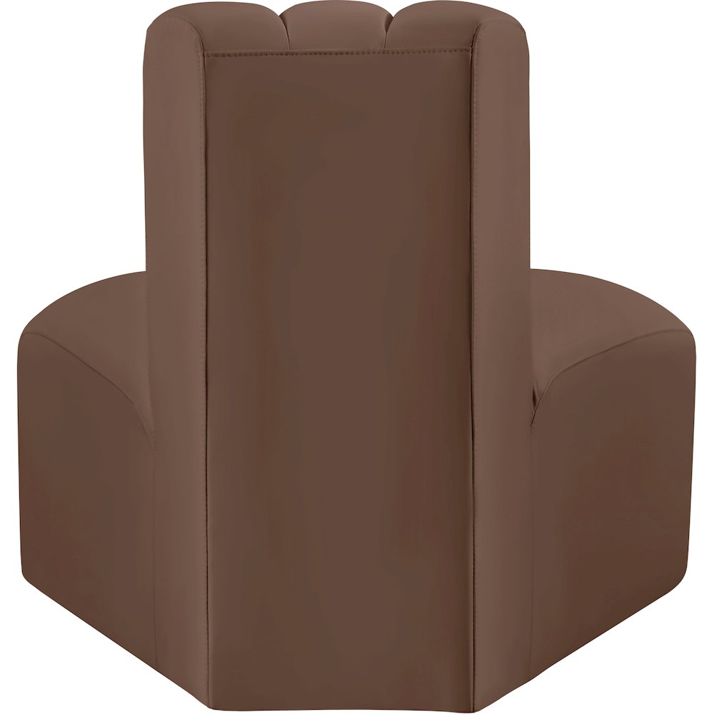 Arc Brown Vegan Leather Reverse Corner