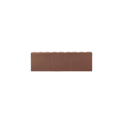 Arc Cognac Vegan Leather Modular Sofa