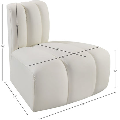 Arc Cream Vegan Leather Reverse Corner