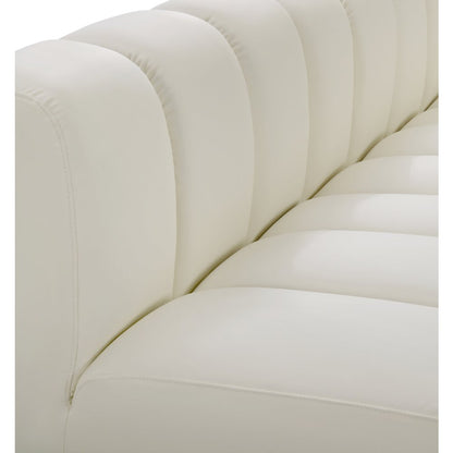 Arc Cream Vegan Leather Reverse Corner