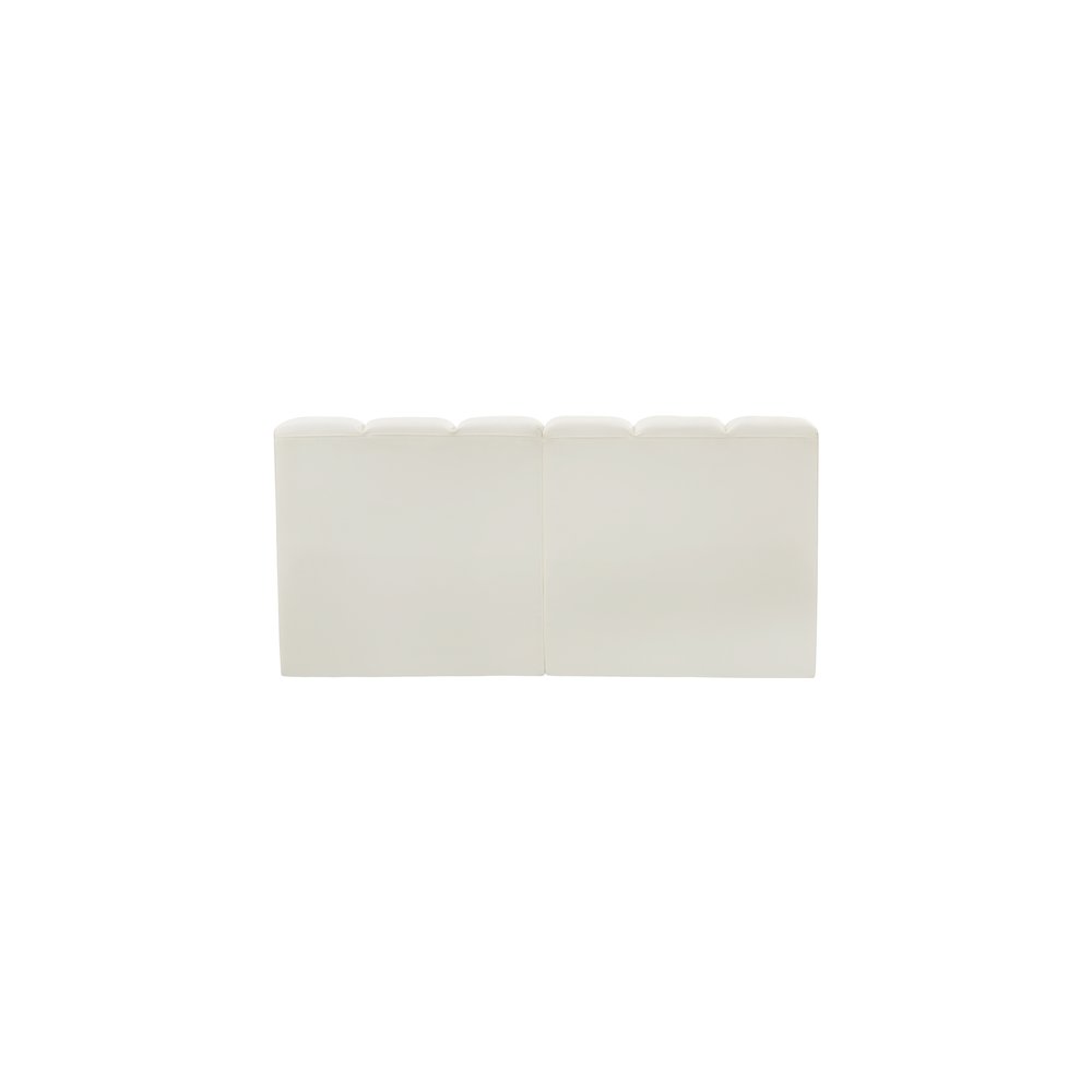 Arc Cream Vegan Leather Modular Sofa