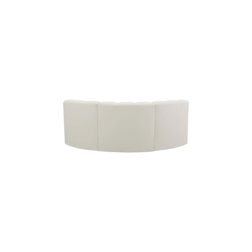 Arc Cream Vegan Leather Modular Sofa