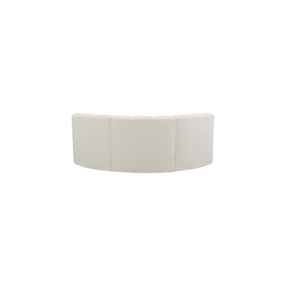Arc Cream Vegan Leather Modular Sofa