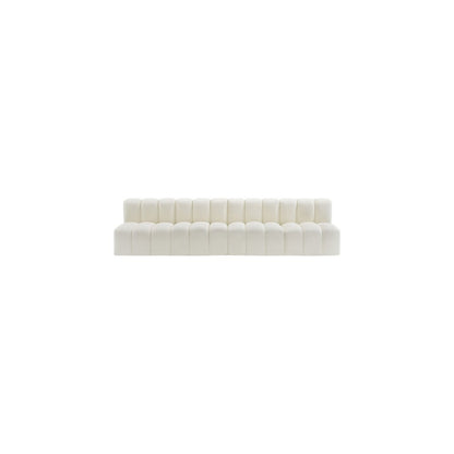 Arc Cream Vegan Leather Modular Sofa