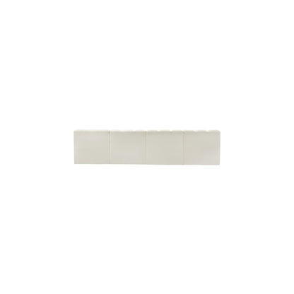 Arc Cream Vegan Leather Modular Sofa