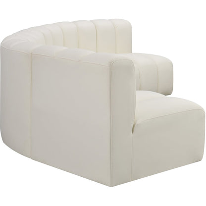 Arc Cream Vegan Leather Modular Sofa