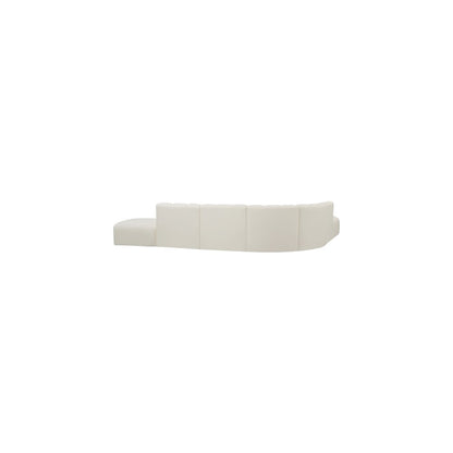 Arc Cream Vegan Leather Modular Sofa