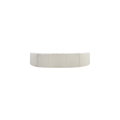 Arc Cream Vegan Leather Modular Sofa
