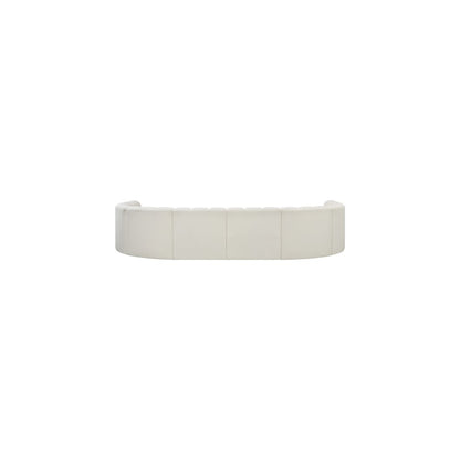 Arc Cream Vegan Leather Modular Sofa