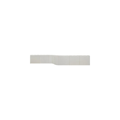 Arc Cream Vegan Leather Modular Sofa