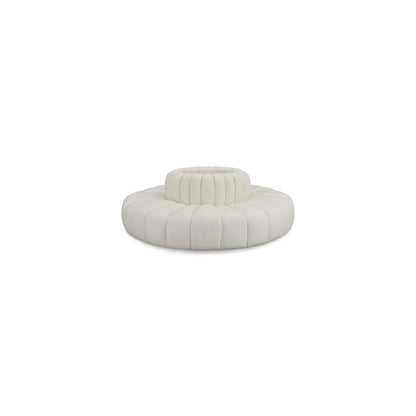 Arc Cream Vegan Leather Modular Sofa
