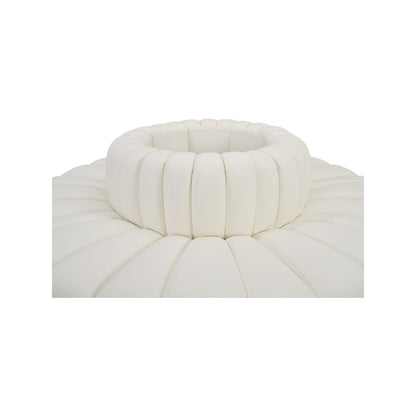Arc Cream Vegan Leather Modular Sofa