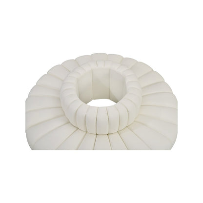 Arc Cream Vegan Leather Modular Sofa