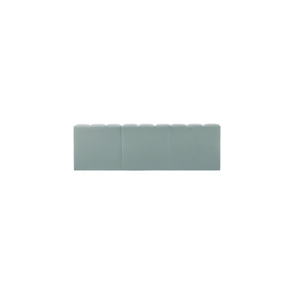 Arc Mint Green Vegan Leather Modular Sofa