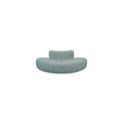 Arc Mint Green Vegan Leather Modular Sofa