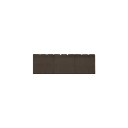 Arc Brown Boucle Fabric Modular Sofa