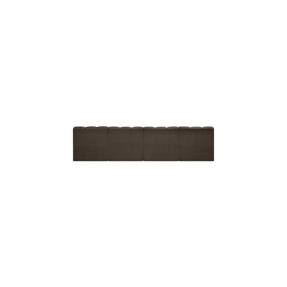 Arc Brown Boucle Fabric Modular Sofa