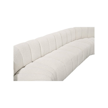 Arc Cream Boucle Fabric Modular Sofa