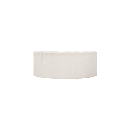 Arc Cream Boucle Fabric Modular Sofa