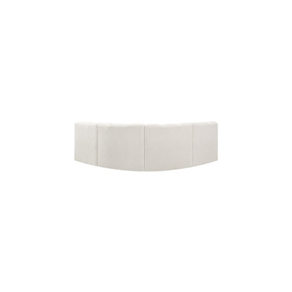 Arc Cream Boucle Fabric Modular Sofa