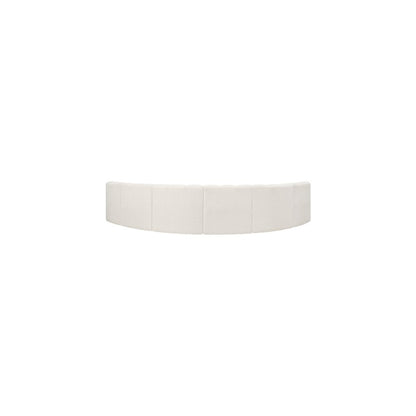 Arc Cream Boucle Fabric Modular Sofa