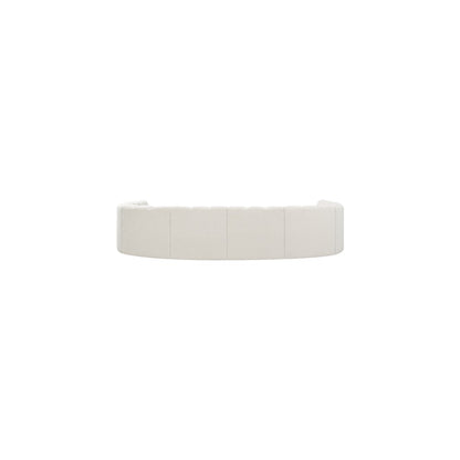 Arc Cream Boucle Fabric Modular Sofa
