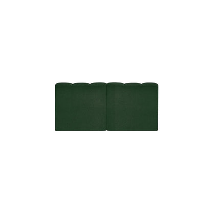 Arc Green Boucle Fabric Modular Sofa