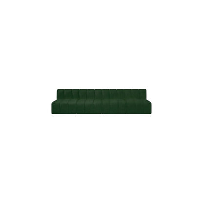 Arc Green Boucle Fabric Modular Sofa