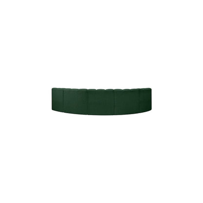Arc Green Boucle Fabric Modular Sofa