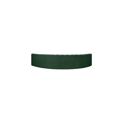 Arc Green Boucle Fabric Modular Sofa
