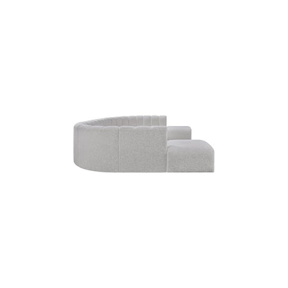 Arc Grey Boucle Fabric Modular Sofa