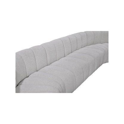 Arc Grey Boucle Fabric Modular Sofa
