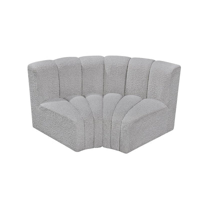 Arc Grey Boucle Fabric Modular Sofa