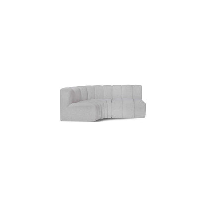 Arc Grey Boucle Fabric Modular Sofa