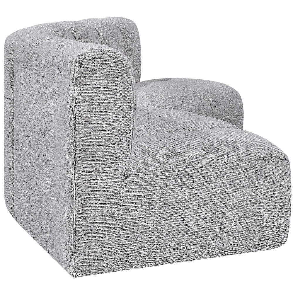 Arc Grey Boucle Fabric Modular Sofa