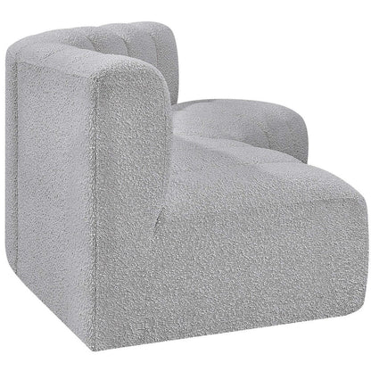 Arc Grey Boucle Fabric Modular Sofa
