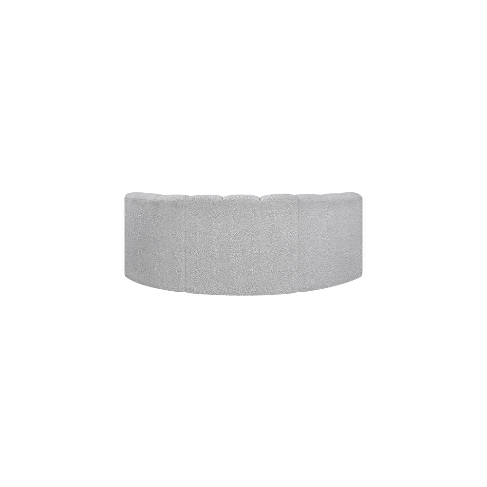 Arc Grey Boucle Fabric Modular Sofa