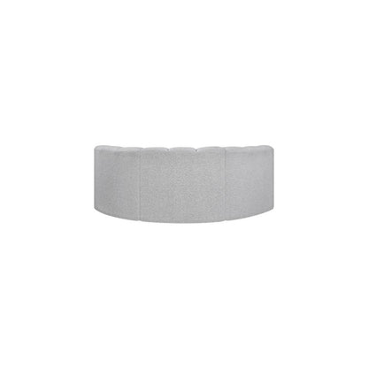 Arc Grey Boucle Fabric Modular Sofa