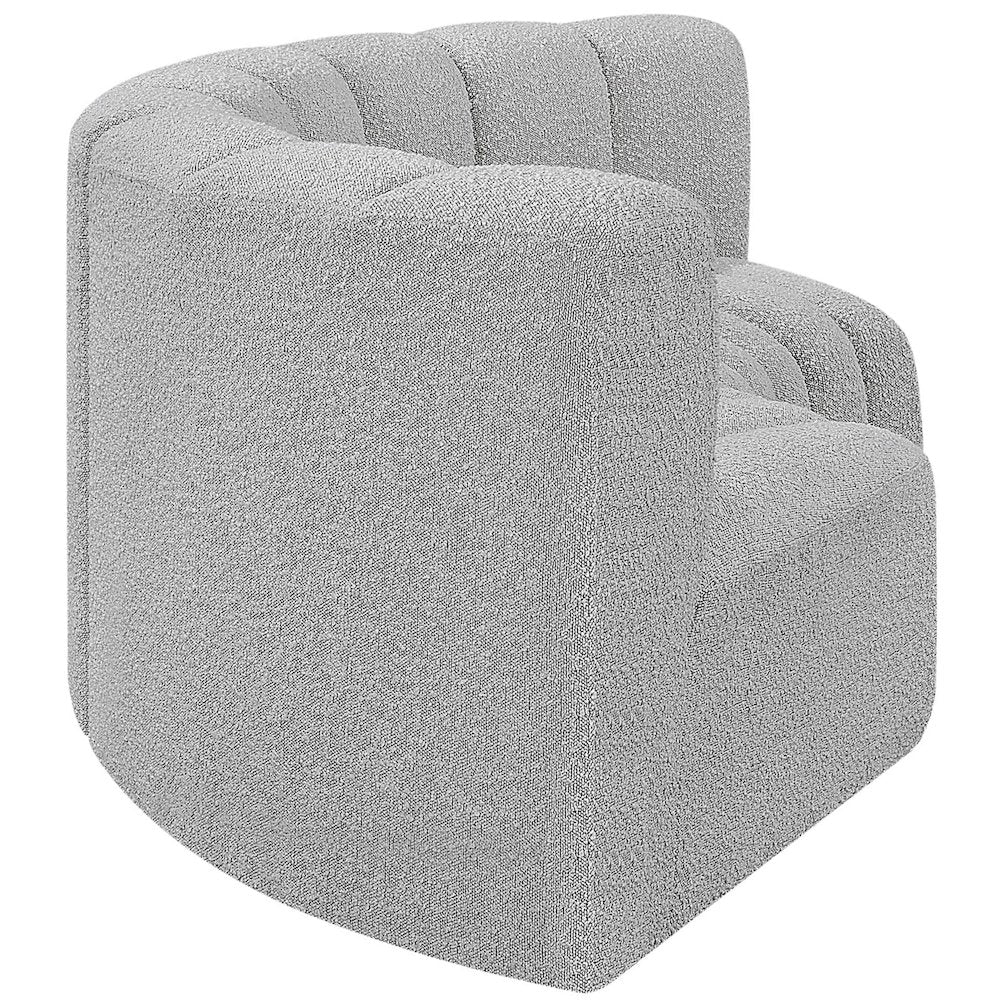 Arc Grey Boucle Fabric Modular Sofa