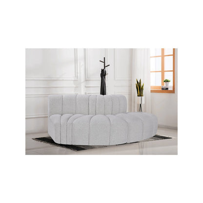 Arc Grey Boucle Fabric Modular Sofa
