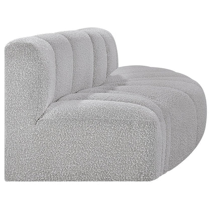 Arc Grey Boucle Fabric Modular Sofa