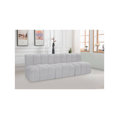 Arc Grey Boucle Fabric Modular Sofa