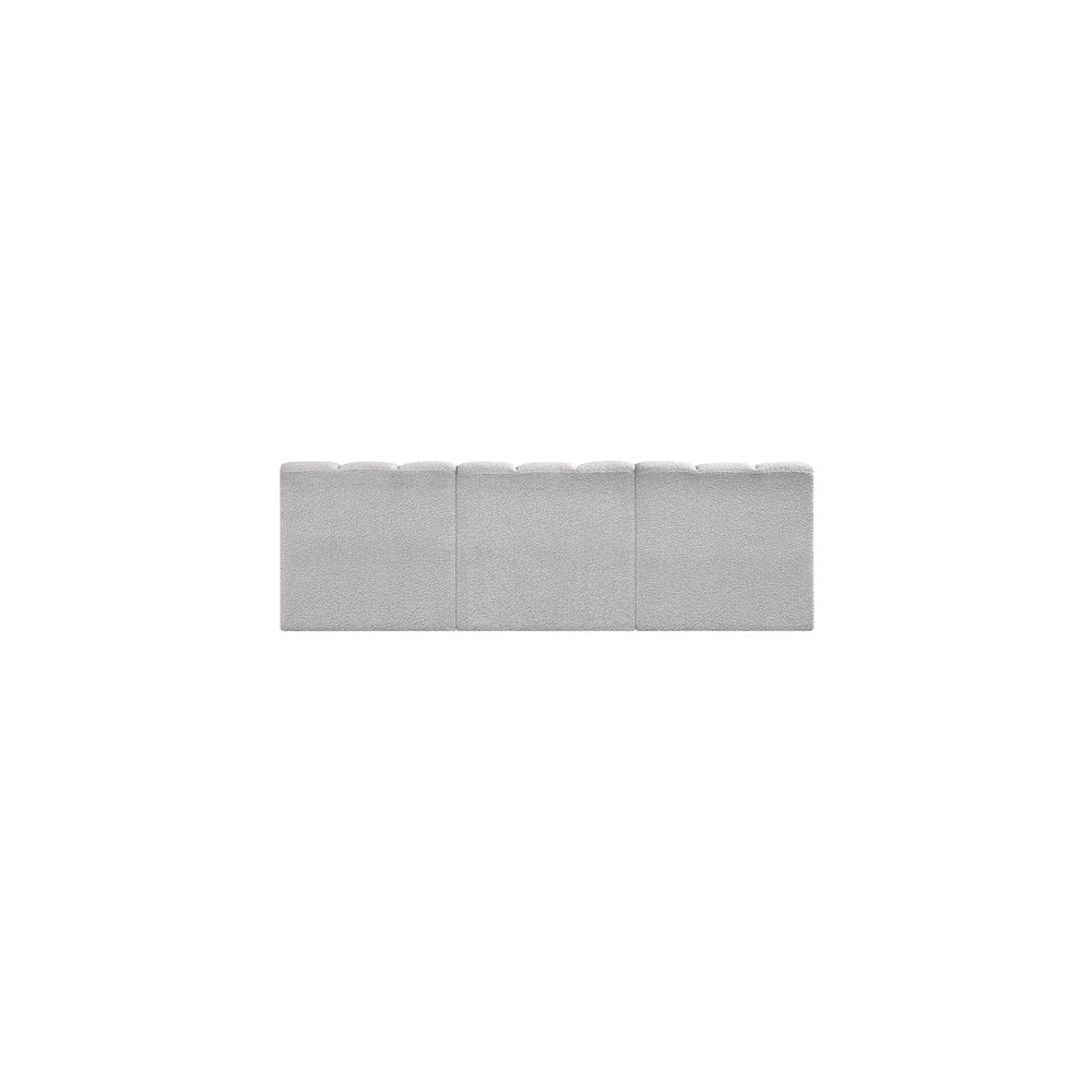 Arc Grey Boucle Fabric Modular Sofa