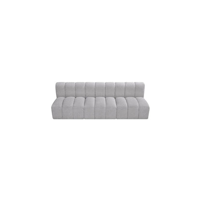Arc Grey Boucle Fabric Modular Sofa