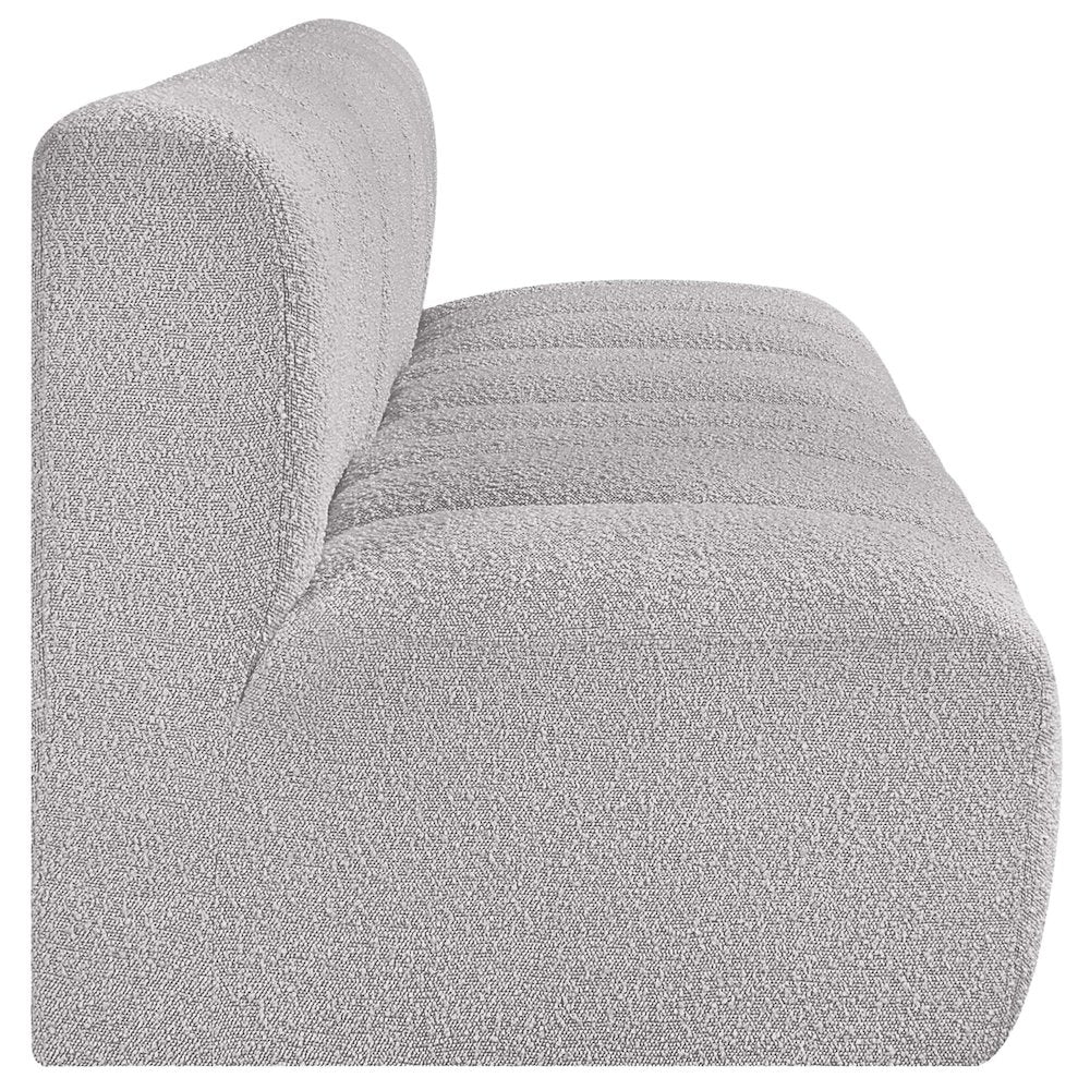 Arc Grey Boucle Fabric Modular Sofa