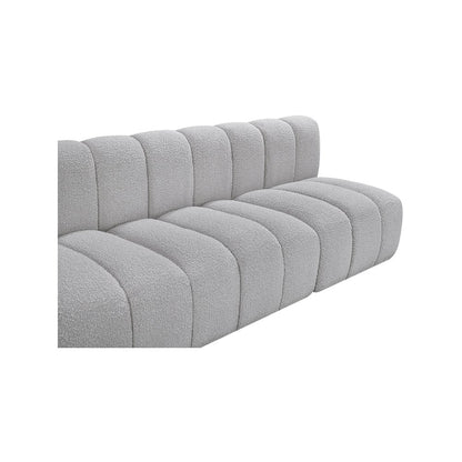 Arc Grey Boucle Fabric Modular Sofa