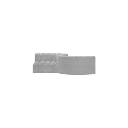 Arc Grey Boucle Fabric Modular Sofa