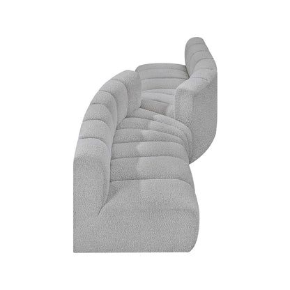 Arc Grey Boucle Fabric Modular Sofa