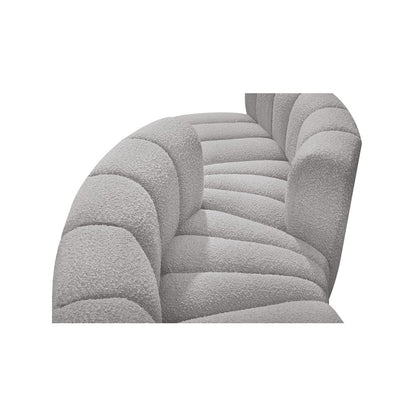 Arc Grey Boucle Fabric Modular Sofa