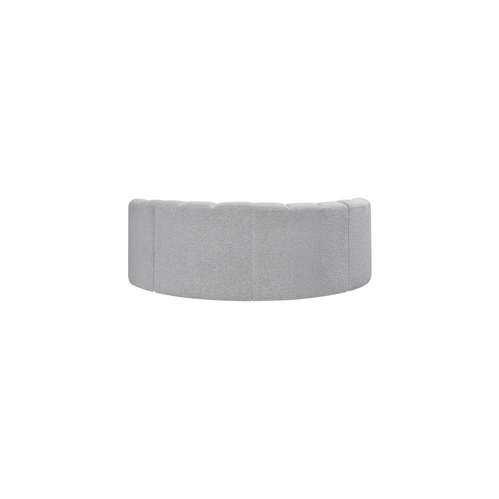 Arc Grey Boucle Fabric Modular Sofa